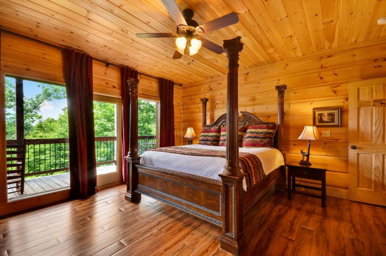 Gatlinburg Mansion Cabin Pittman Center Exterior photo